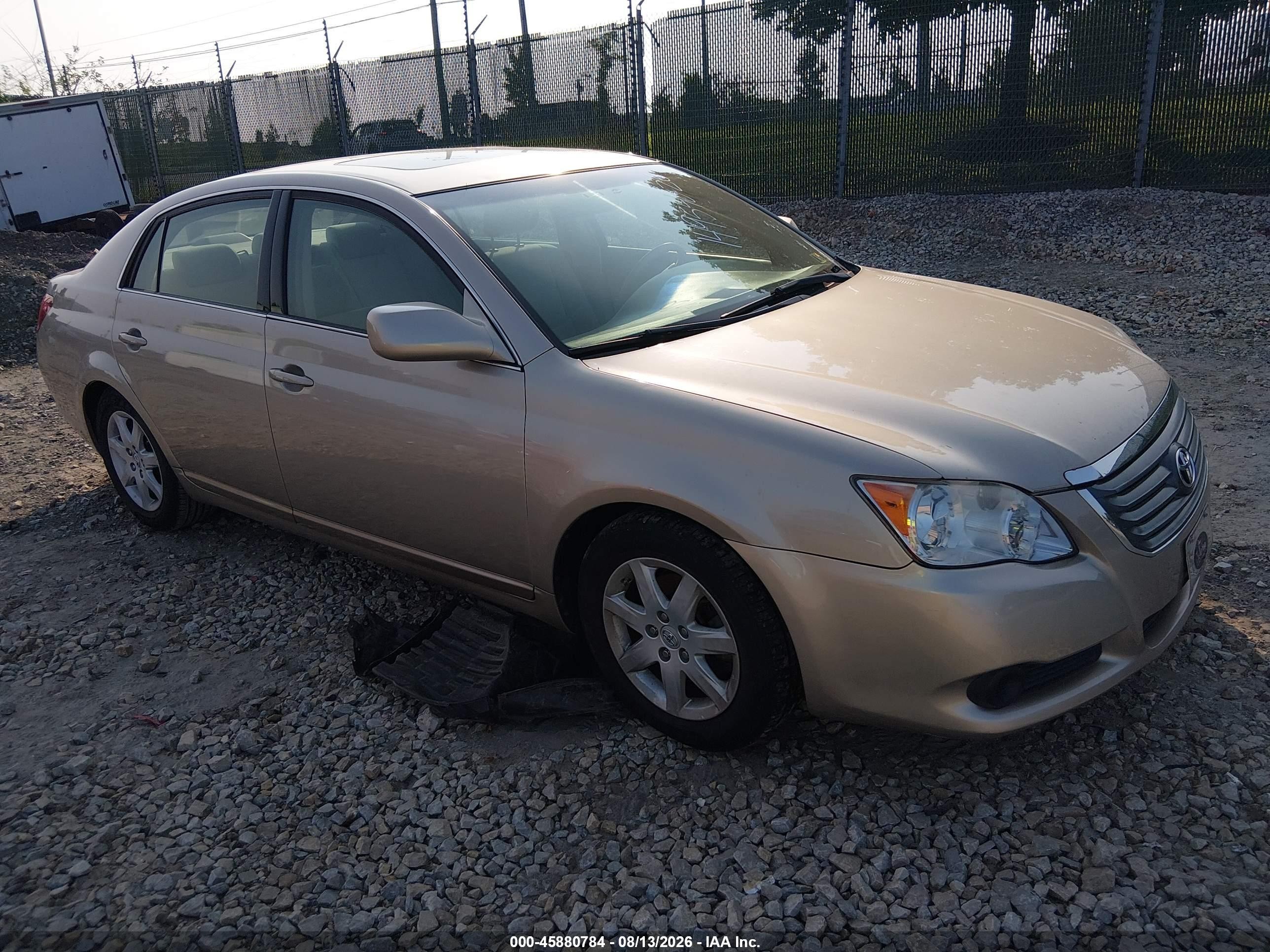 2008 Toyota Avalon Limited, VIN 4T1BK36B88U257792 — Обычный износ
