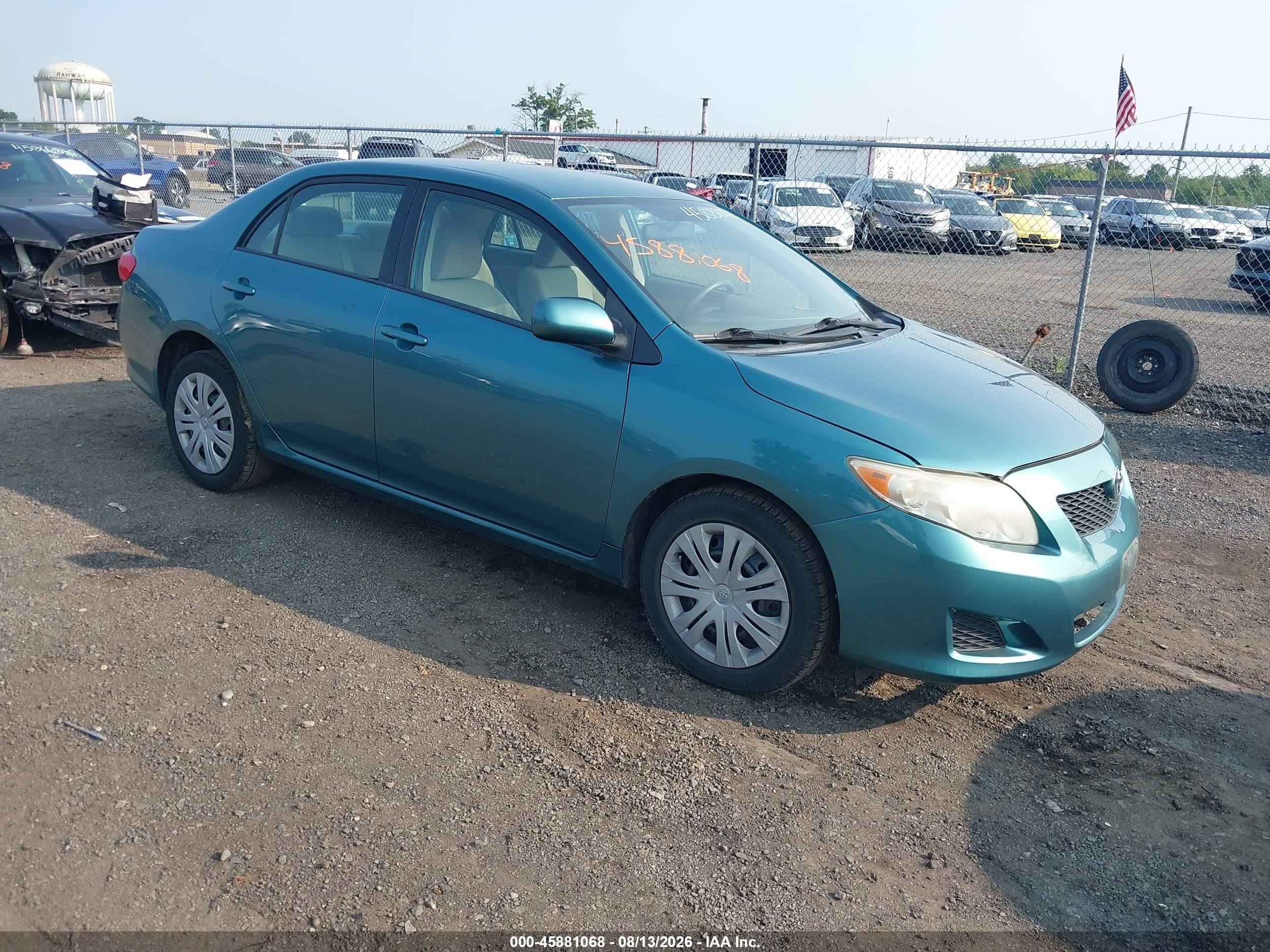 2009 Toyota Corolla LE, VIN JTDBL40E299018012 — Normal wear