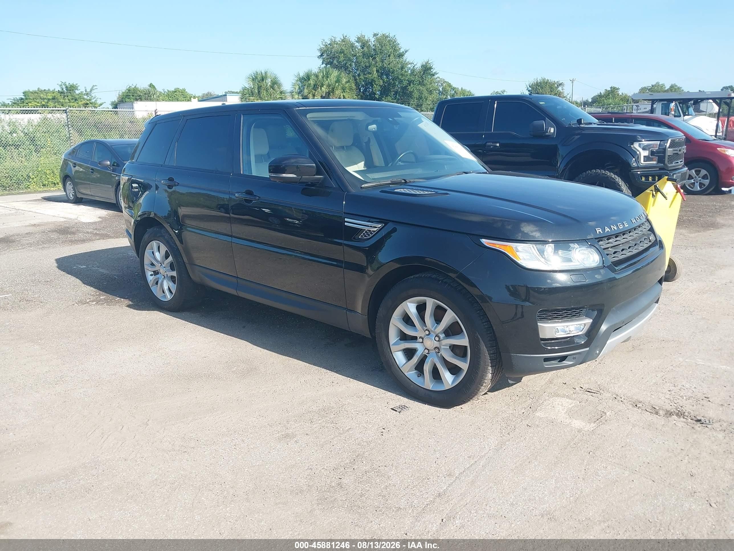 2015 Land Rover Range Rover Sport HSE, VIN SALWR2VF2FA519877 — Обычный износ