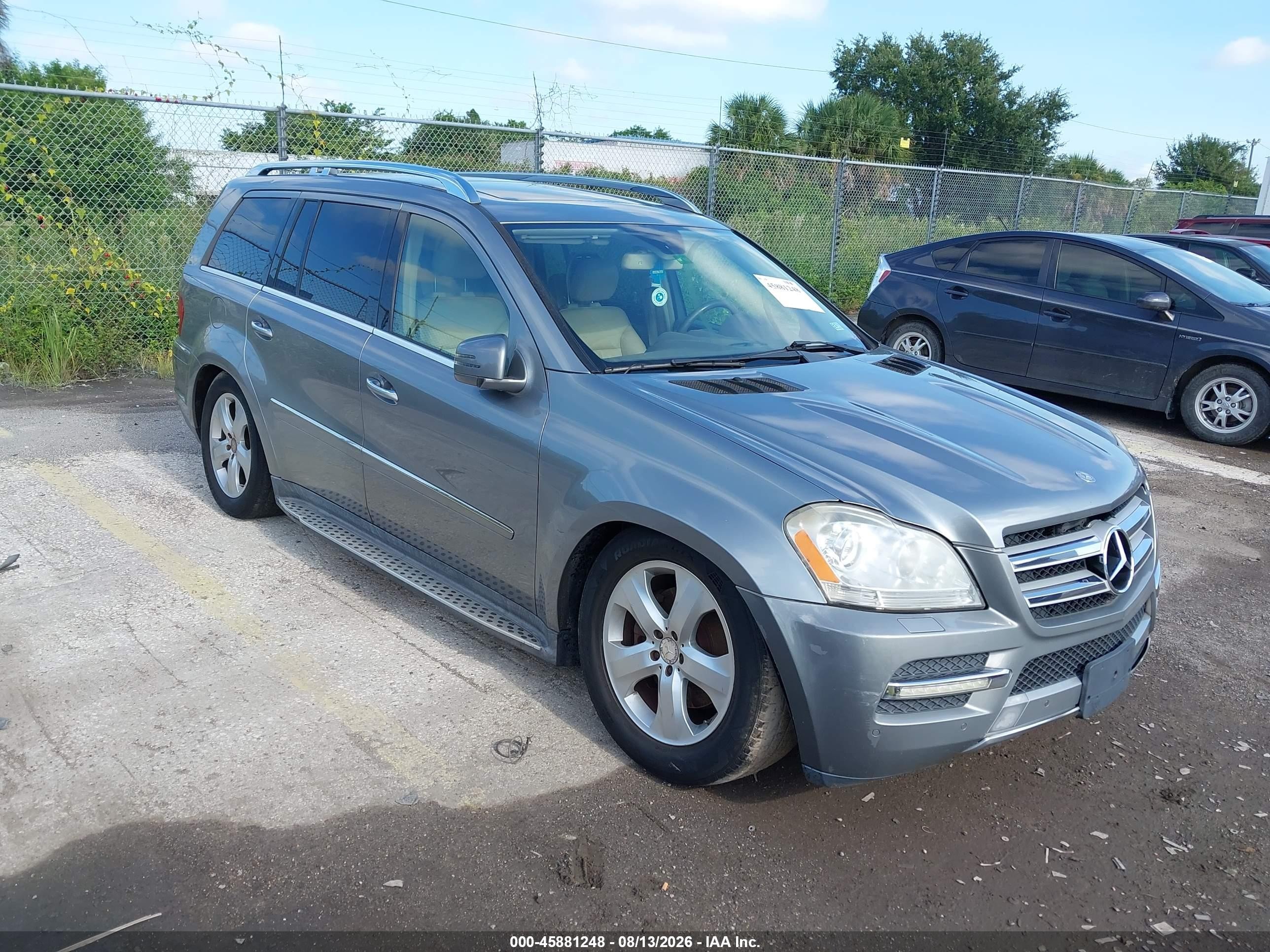 2012 Mercedes-Benz GL 450, VIN 4JGBF7BEXCA774288 — Undercarriage