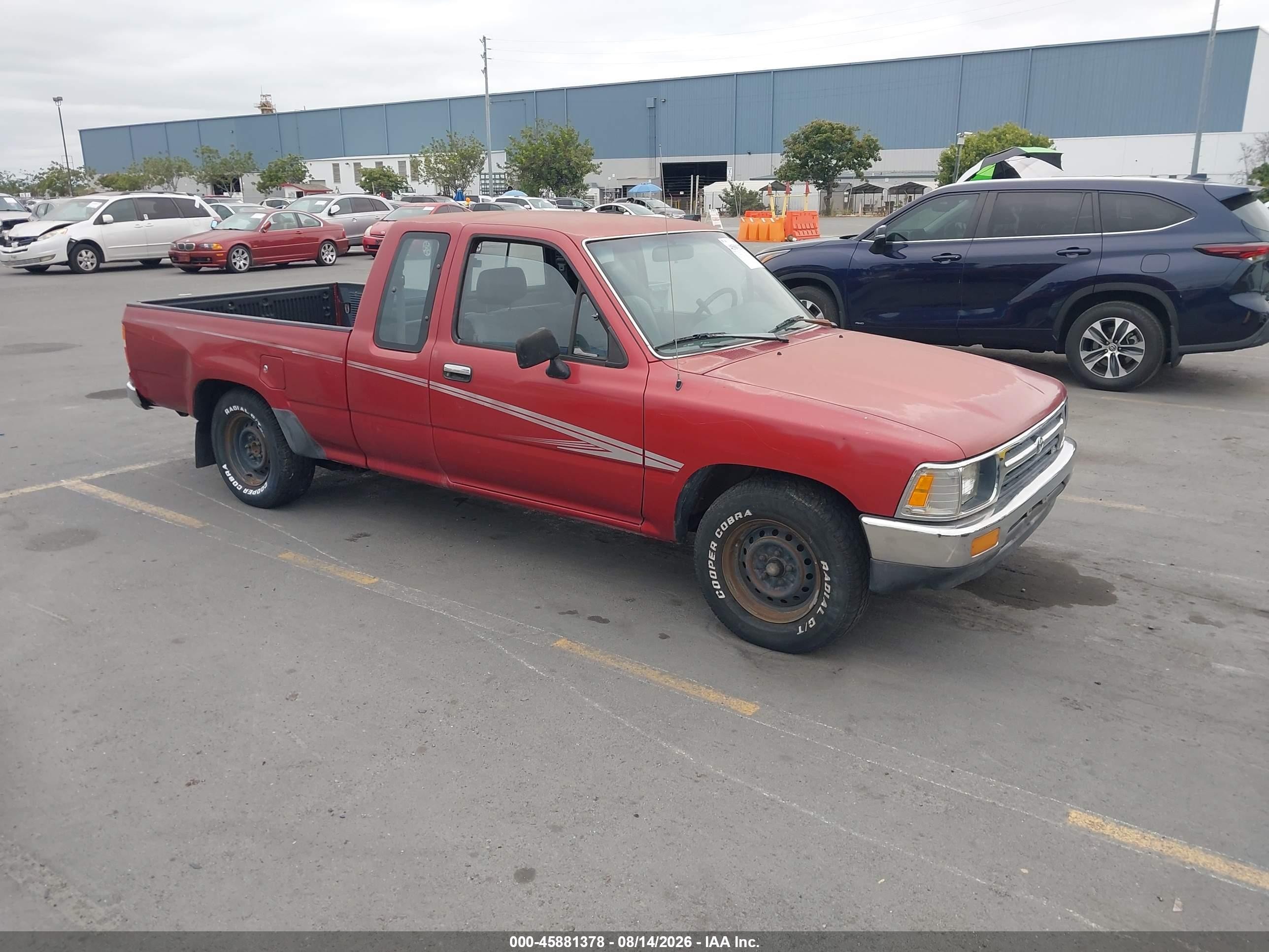 1992 Toyota Pickup DLX, VIN JT4VN93D8N5032599 — Normal wear