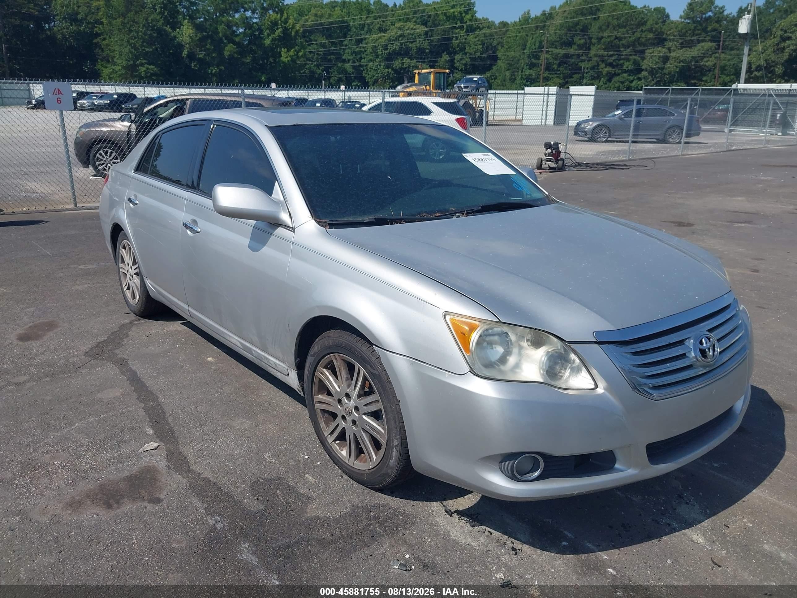 2010 Toyota Avalon Limited, VIN 4T1BK3DB2AU364619 — Repossession