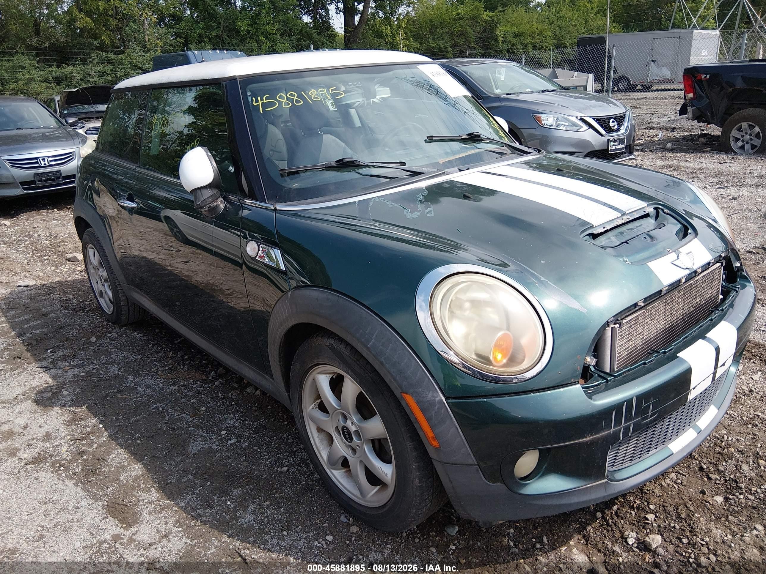 2008 MINI Hardtop S, VIN WMWMF73568TT91730 — Обычный износ