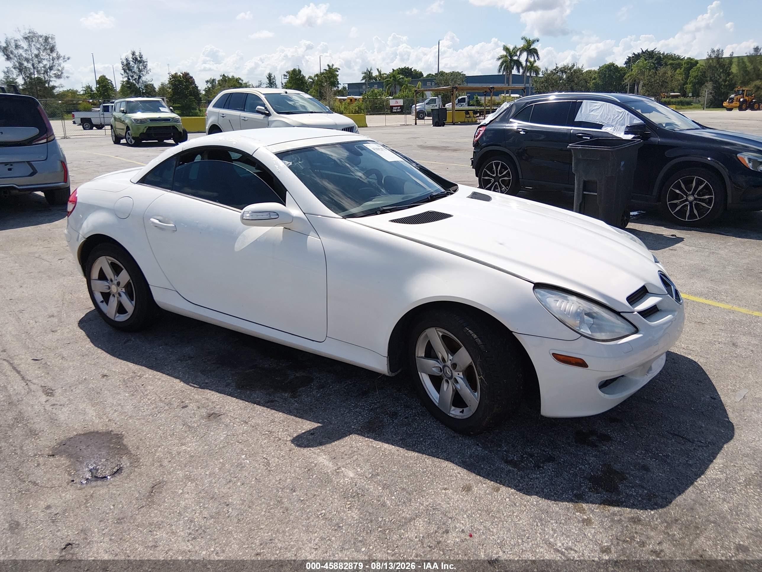2006 Mercedes-Benz SLK 280, VIN WDBWK54F66F091697 — Обычный износ