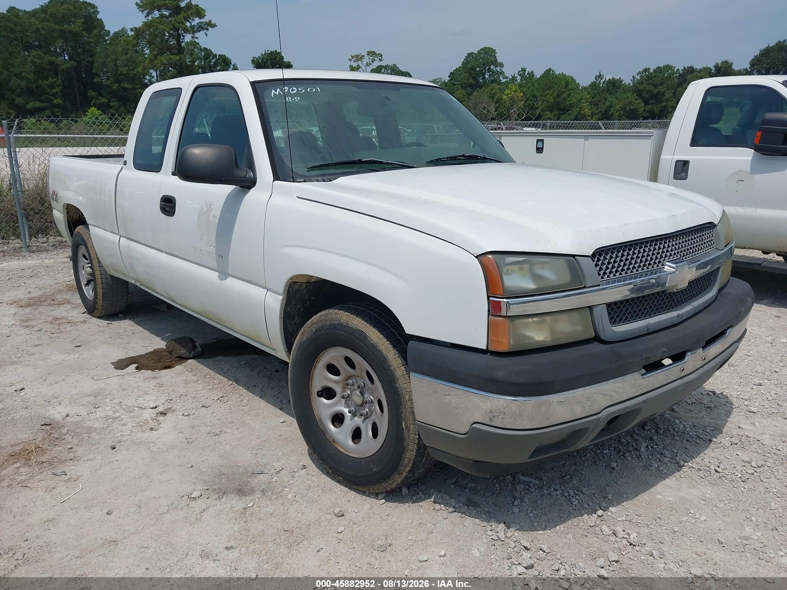 2005 Chevrolet Silverado 1500 Work Truck, VIN 1GCEK19V65E230981 — Не указано