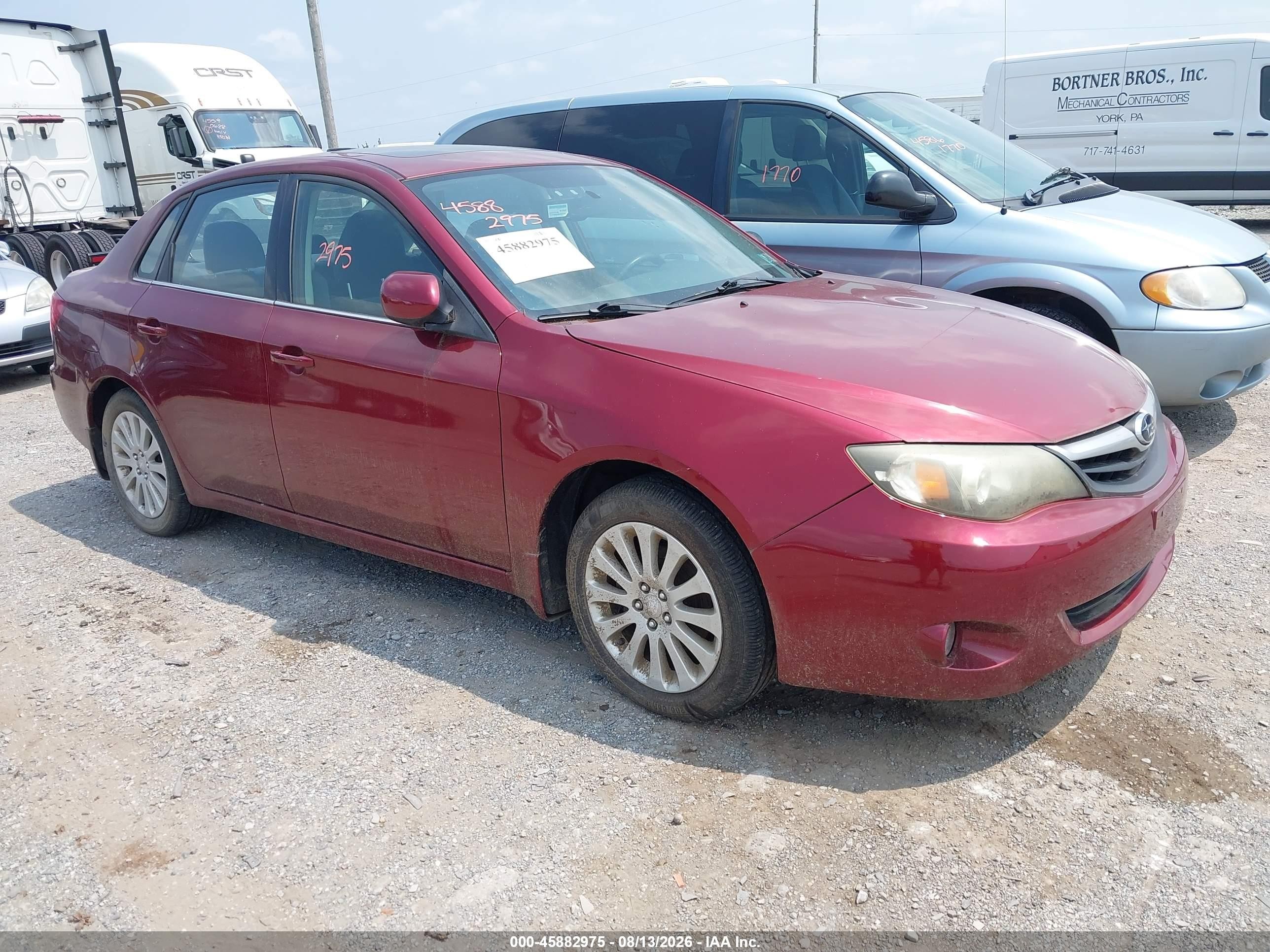 2011 Subaru Impreza Premium, VIN JF1GE6B68BH509140 — Обычный износ
