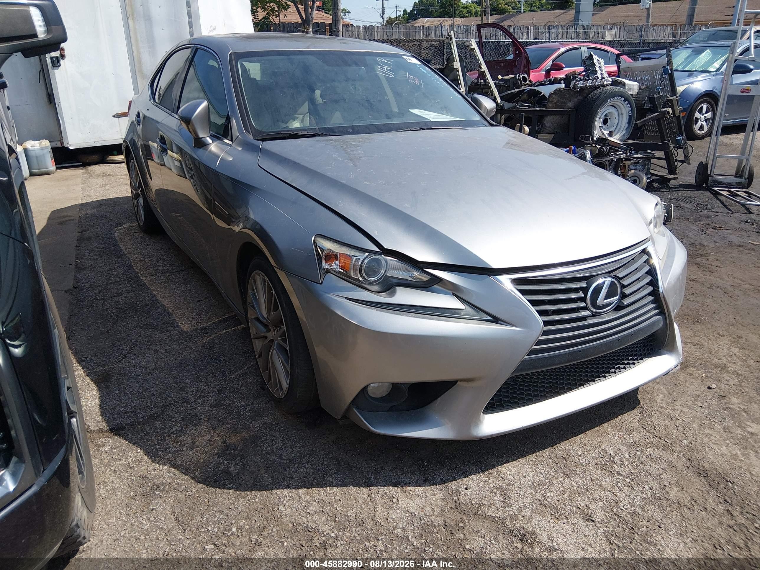 2014 Lexus IS 250, VIN JTHBF1D20E5035218 — Электрика