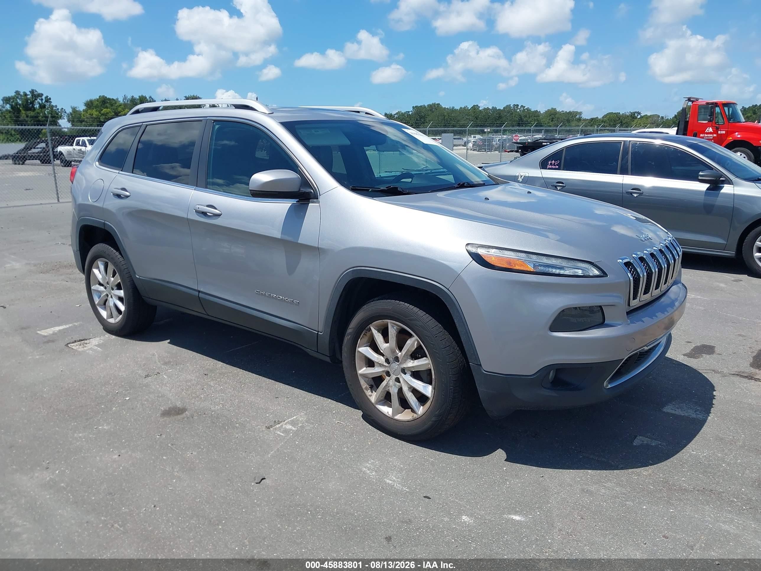 2014 Jeep Cherokee Limited, VIN 1C4PJMDS4EW129071 — Обычный износ