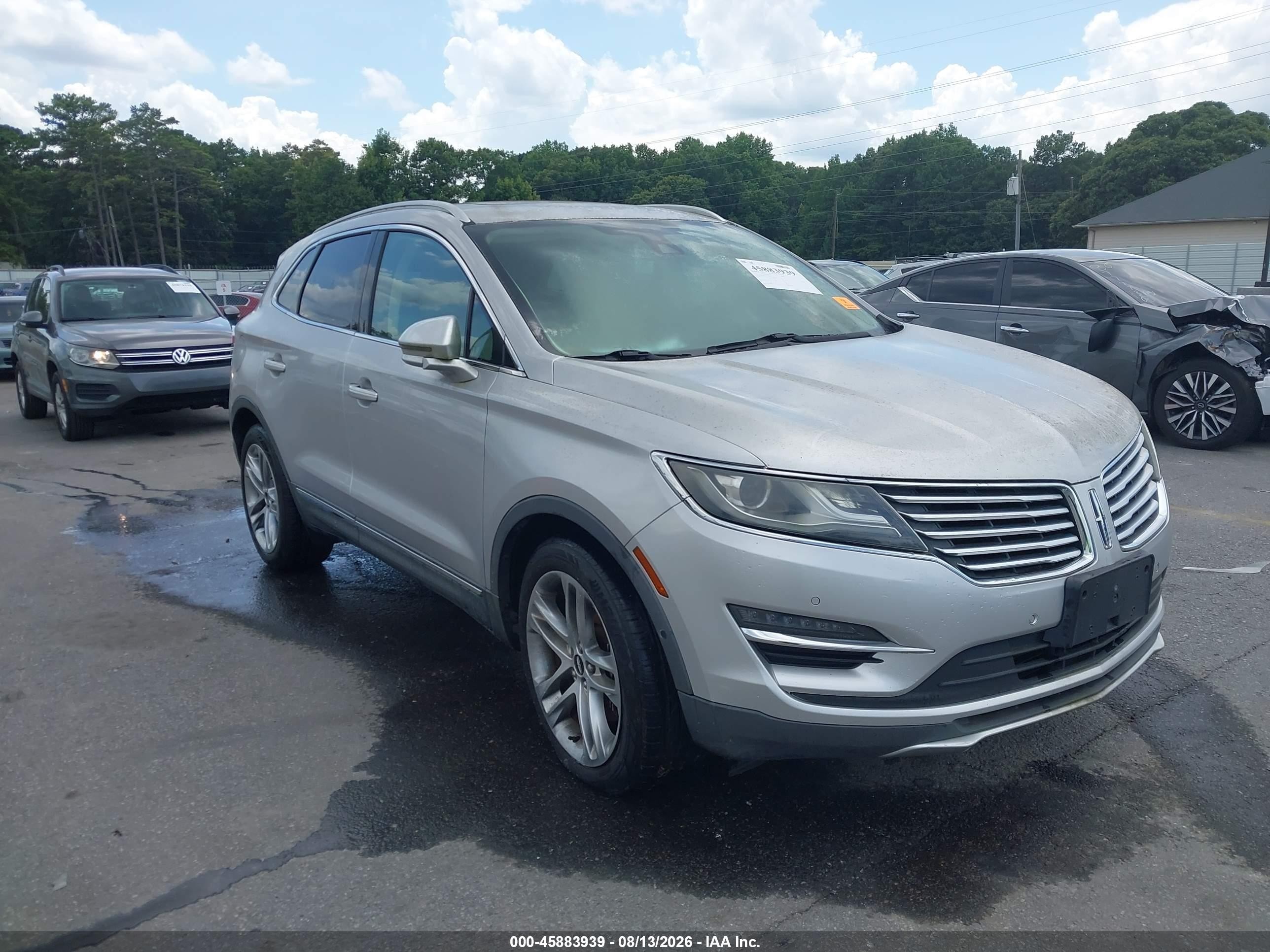 2015 Lincoln MKC, VIN 5LMTJ2AH1FUJ26081 — Normal wear