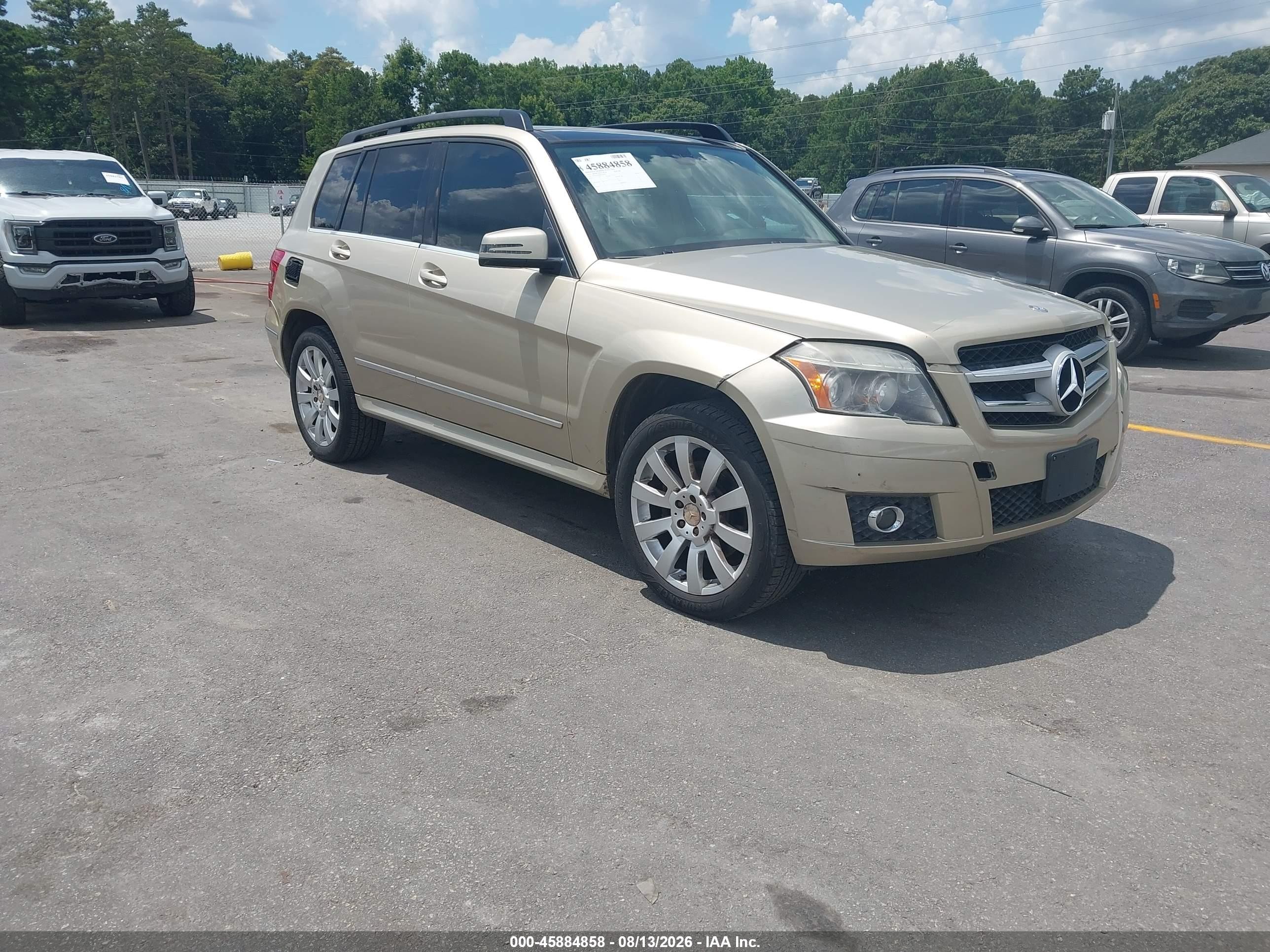 2012 Mercedes-Benz GLK 350, VIN WDCGG5GB8CF848234 — Зад