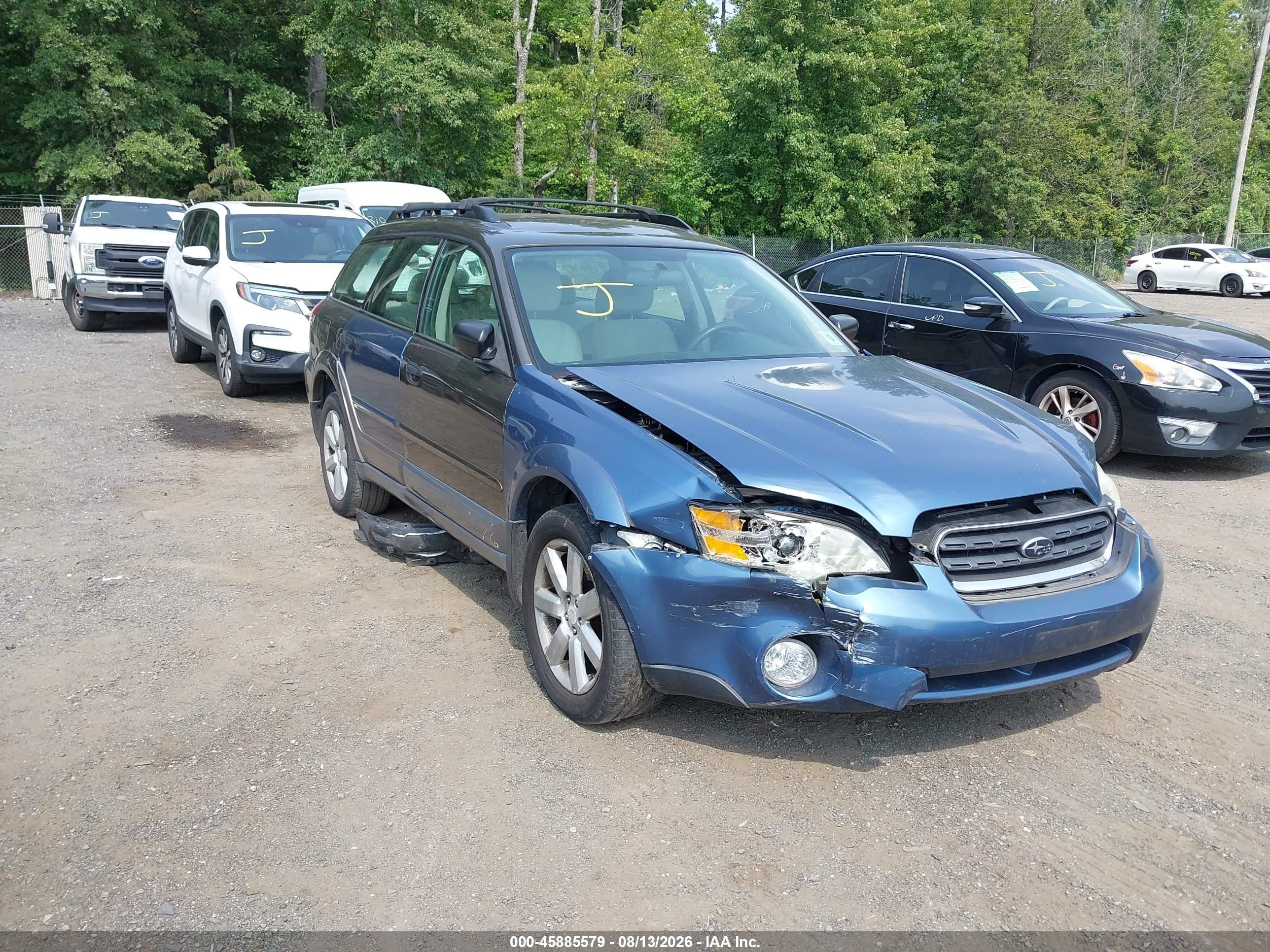 2008 Subaru Outback i, VIN 4S4BP61C387365965 — Обычный износ