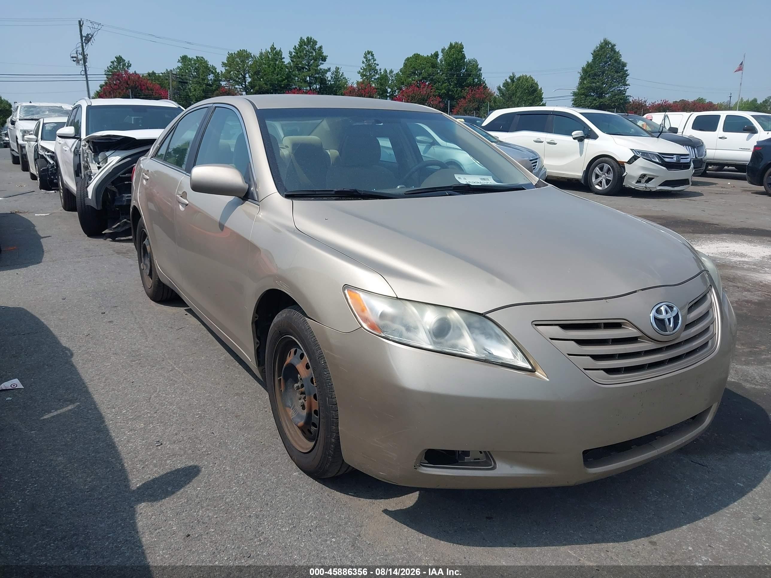 2008 Toyota Camry LE, VIN 4T1BE46K98U215032 — Обычный износ