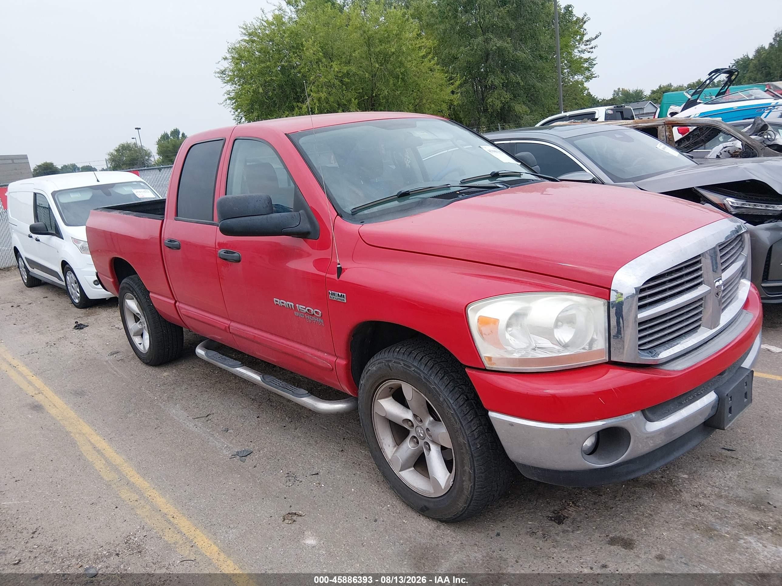 2006 Dodge 1500 SLT, VIN 1D7HA18276S572469 — Обычный износ
