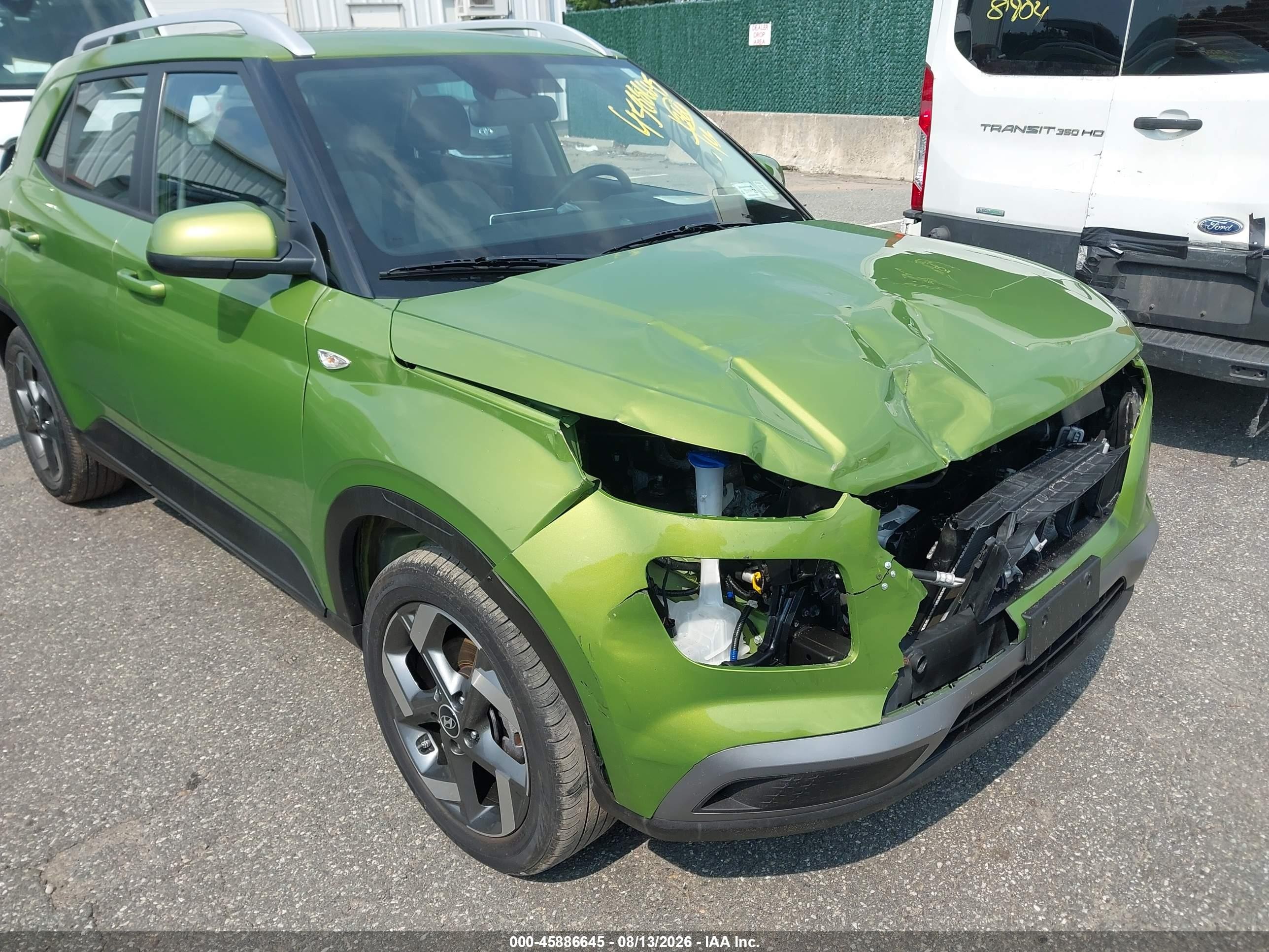 2023 Hyundai Venue SEL, VIN KMHRC8A33PU229583 — Front end