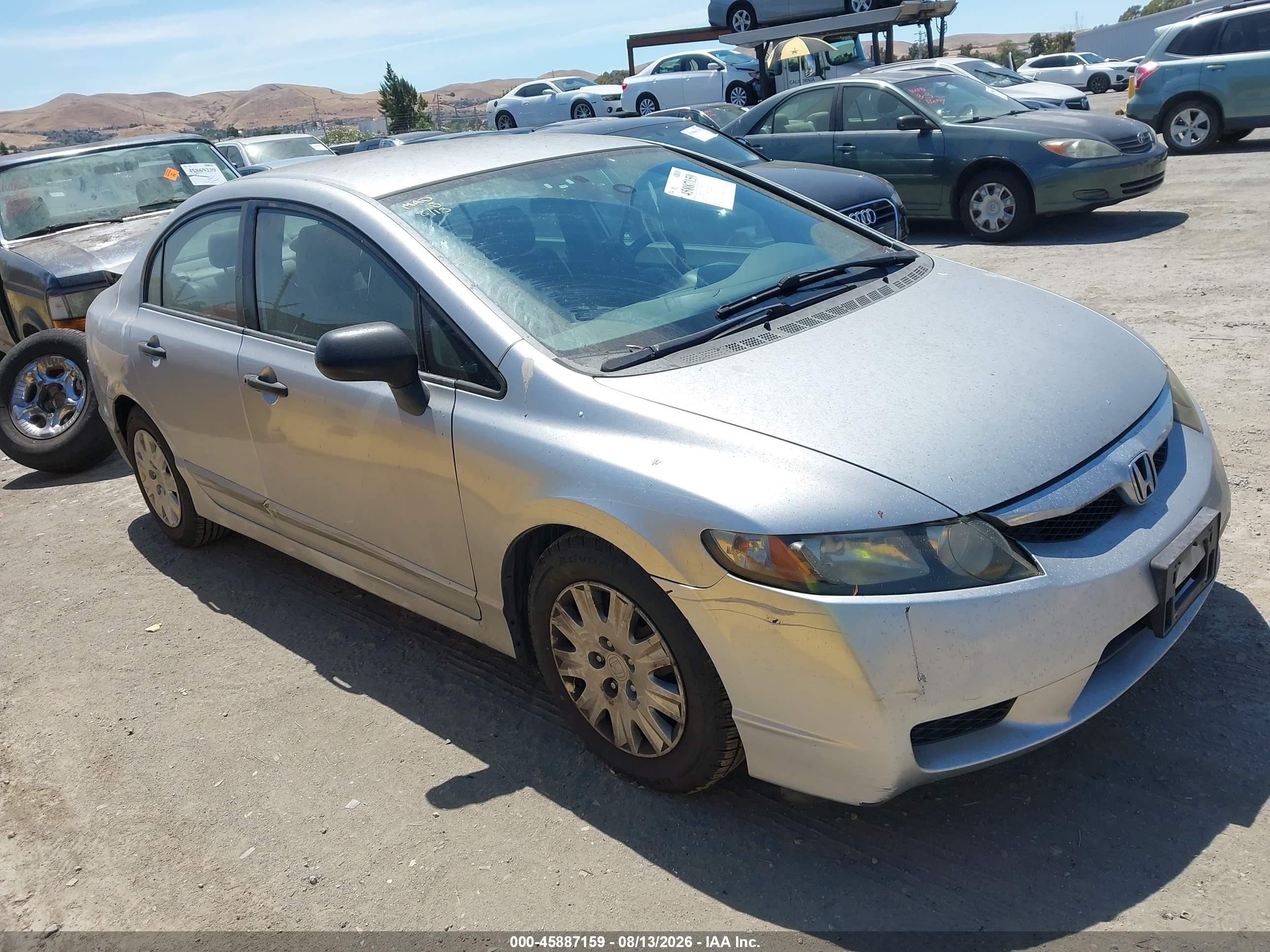 2009 Honda Civic DX-VP, VIN 2HGFA16349H347923 — Обычный износ