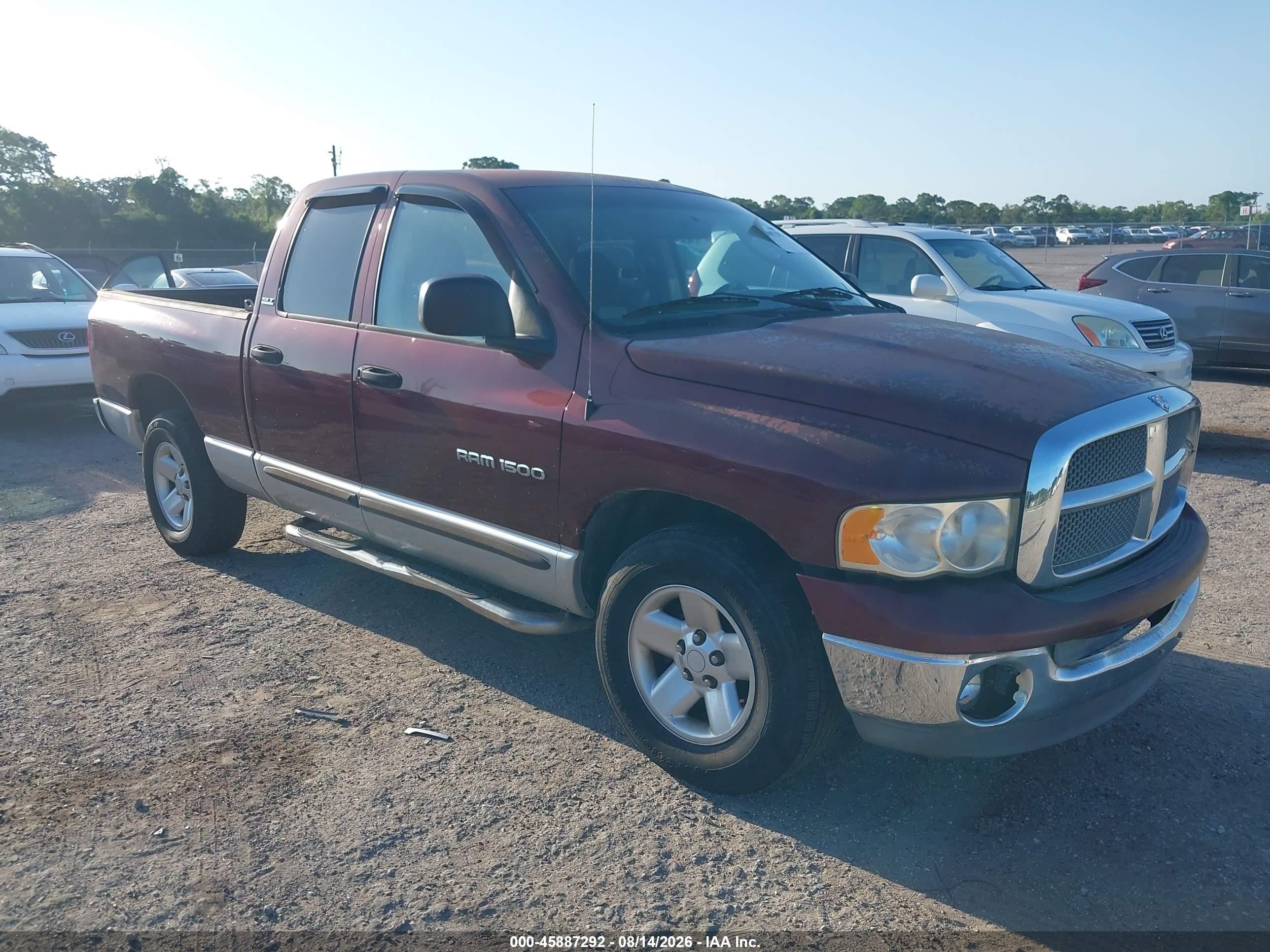 2002 Dodge RAM, VIN 1B7HA18N52J108066 — Обычный износ