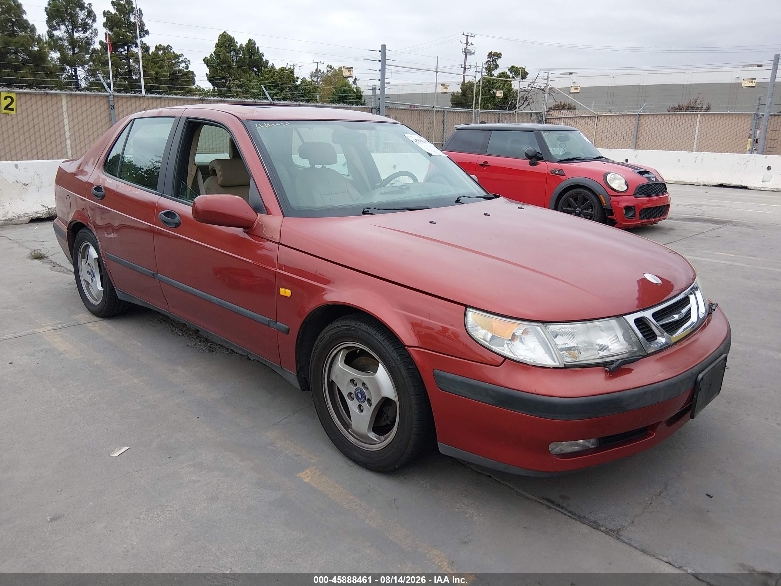 1999 Saab 9-5, VIN YS3ED45E2X3003618 — Обычный износ