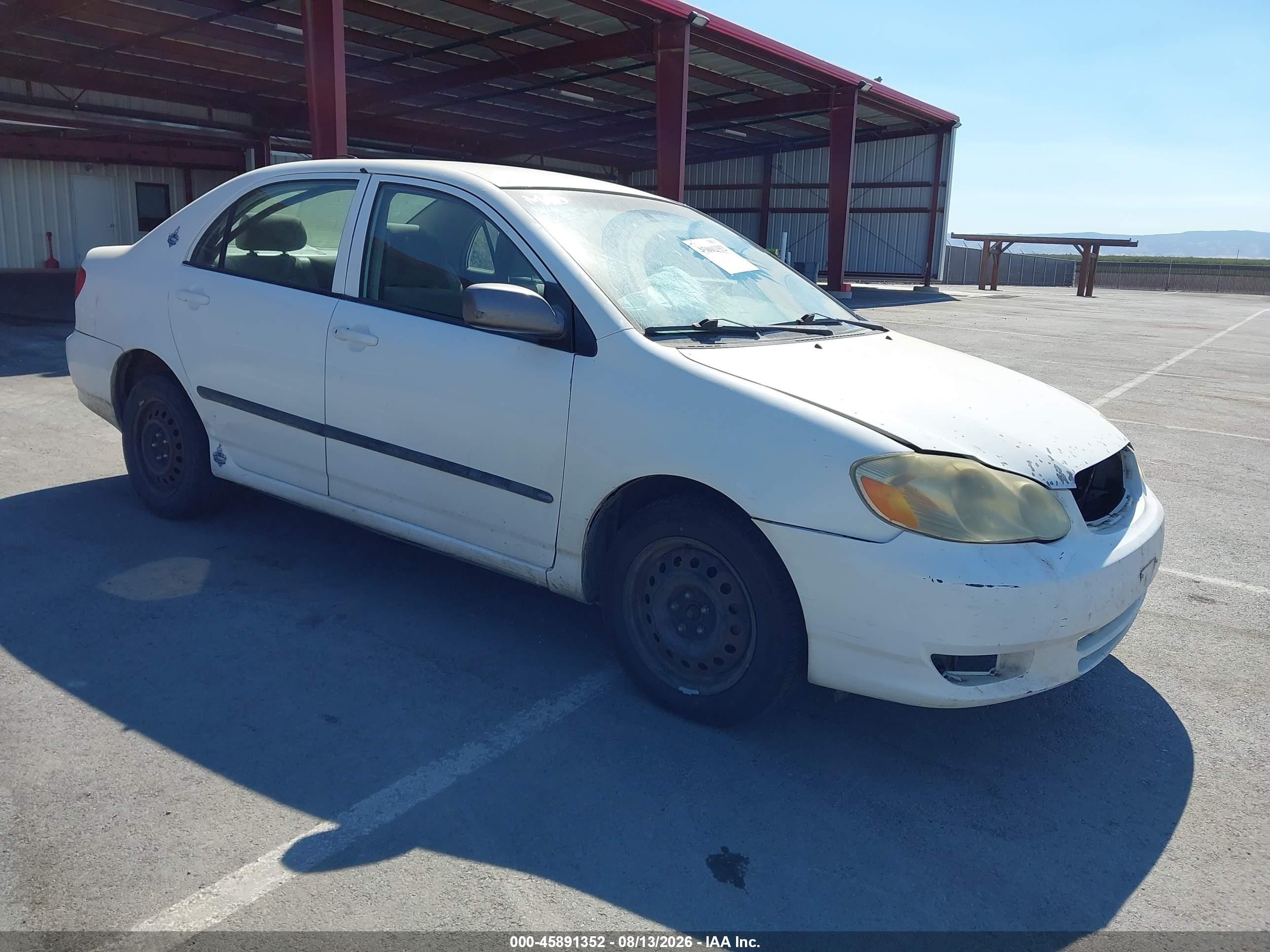 2003 Toyota Corolla CE, VIN 1NXBR32E13Z058331 — Normal wear