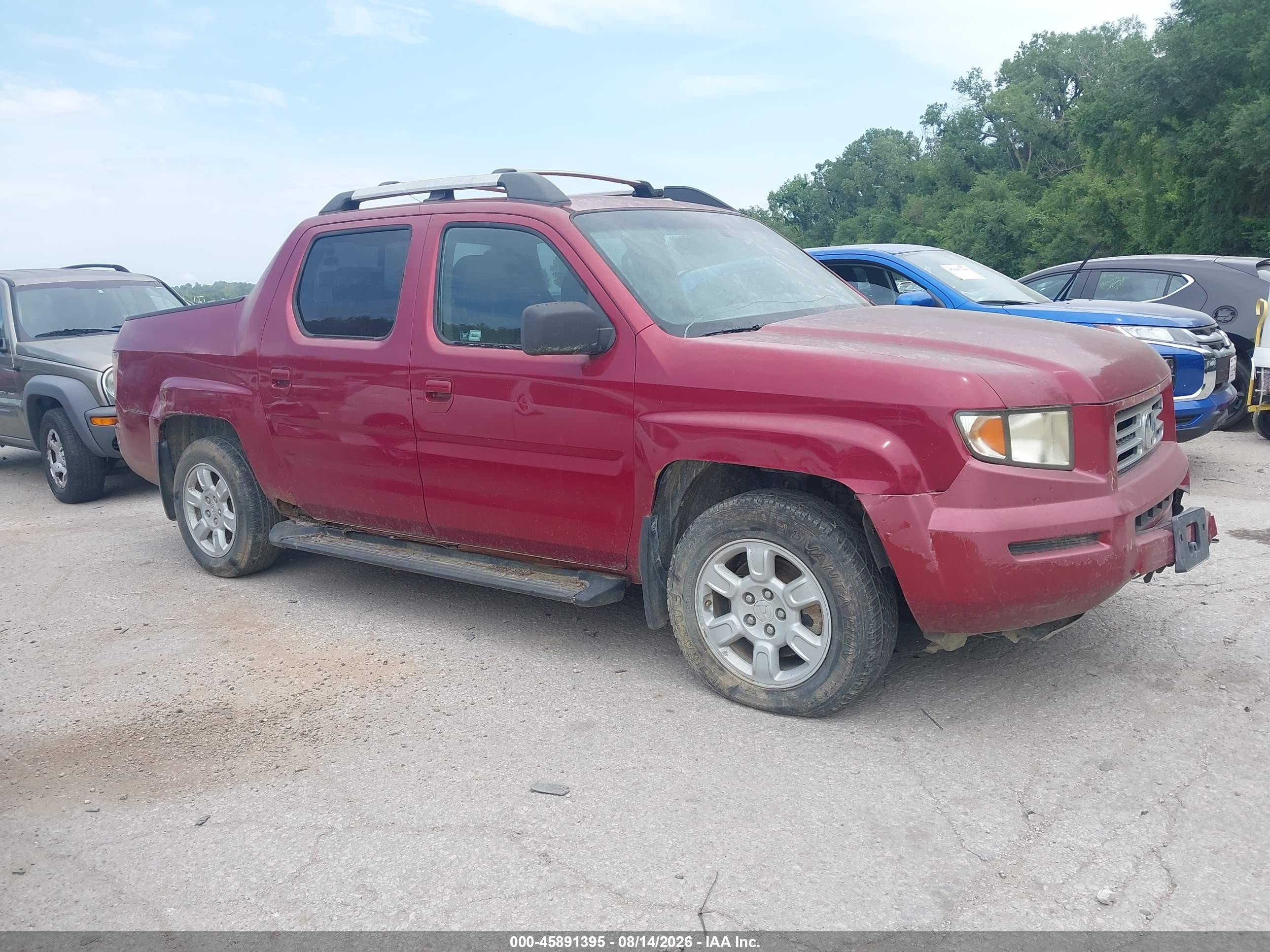 2006 Honda Ridgeline RTL, VIN 2HJYK16576H511419 — Normal wear