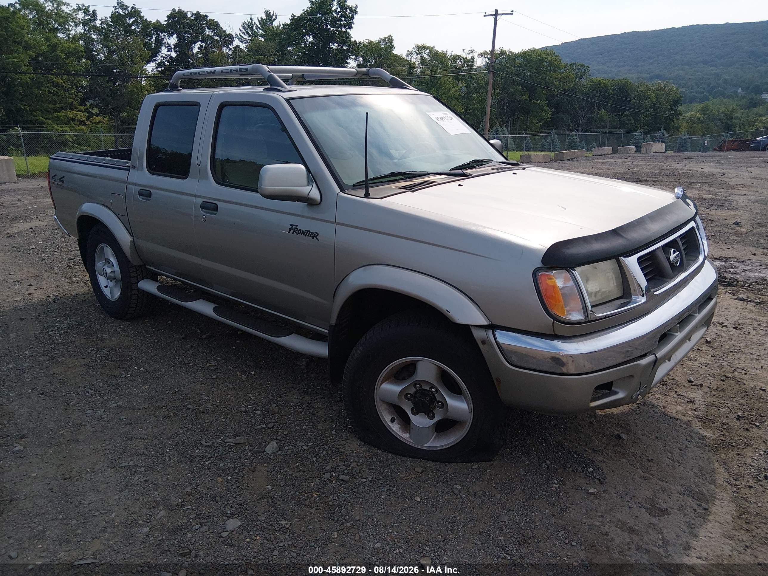 2000 Nissan Frontier XE, VIN 1N6ED27YXYC392882 — Обычный износ